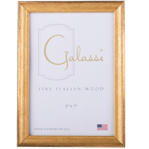 5x7 Vintage Gold Bead