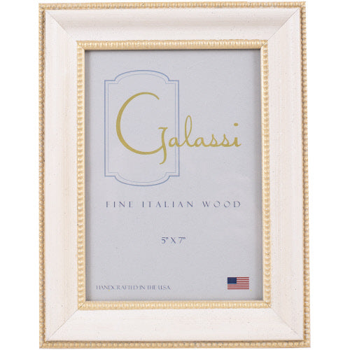 5X7 Emma Cream W/ Gold