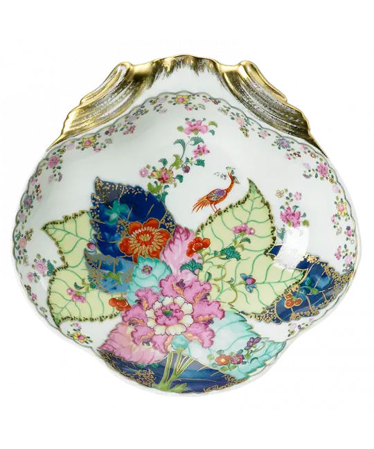 Tobacco Leaf Shell Dish